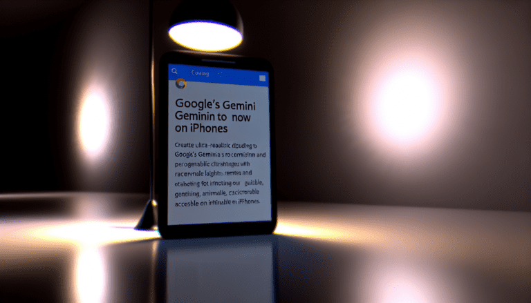 Gemini de Google llega a iPhone