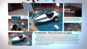 Tesla enviado al espacio
