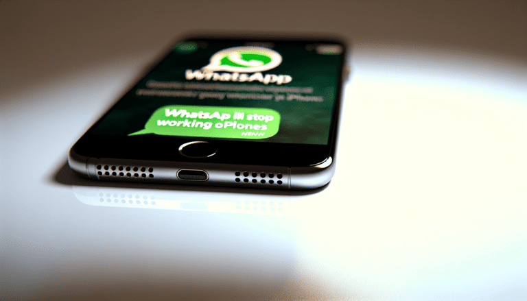 WhatsApp dejará de funcionar en iPhones