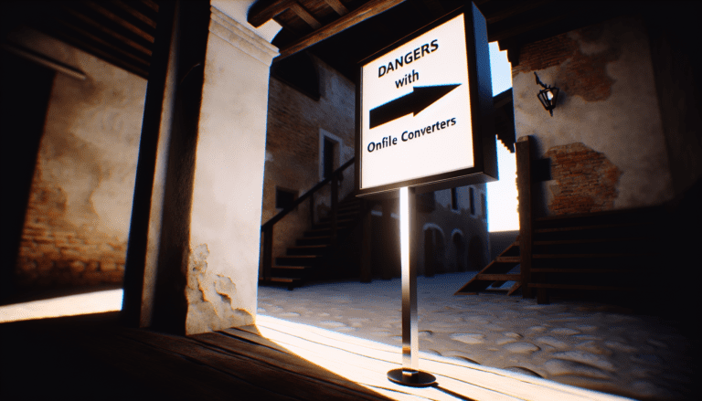 Peligro con conversores de archivos online